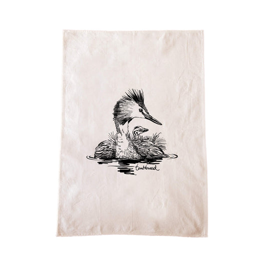Pūteketeke Tea Towel
